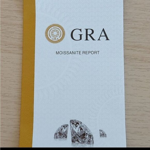 1 Carat Solitaire Moissanite 925 Silver Engagement Ring - Picture 13 of 13